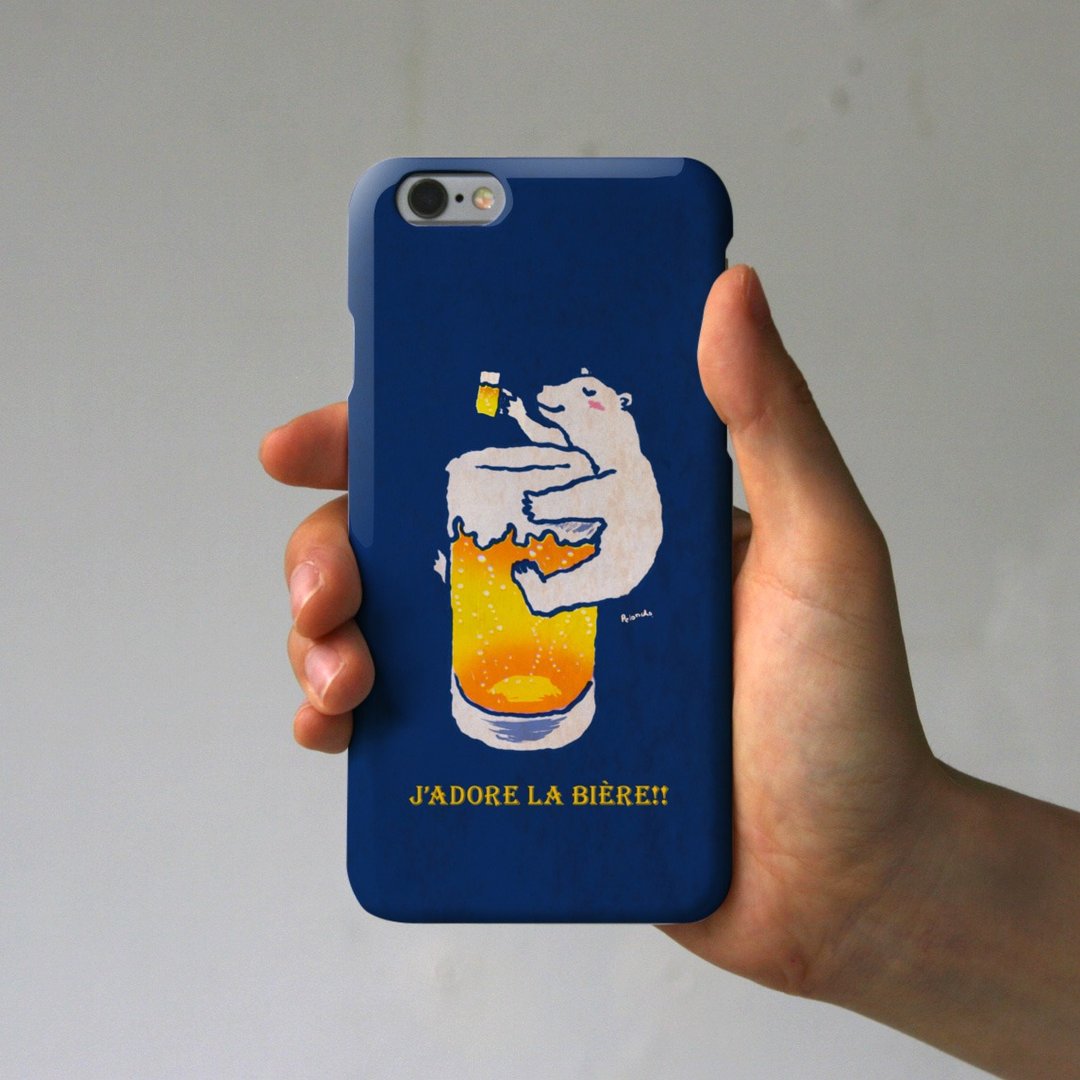iPhonePlus case polar bear - 其他 - 塑料 蓝色
