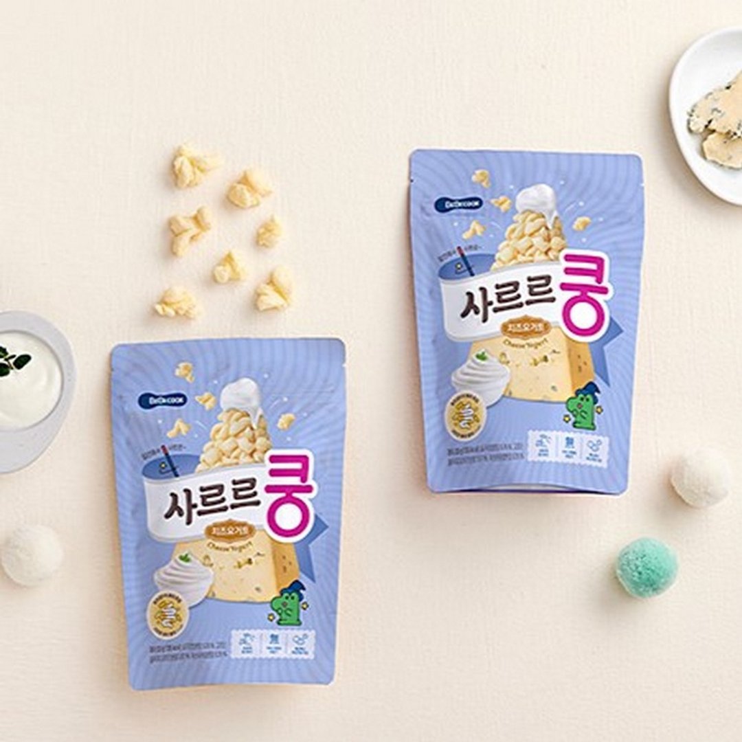 韩国【BEBECOOK】宝膳 幼儿益生菌泡芙-优格起司(23g) - 其他 - 其他材质 