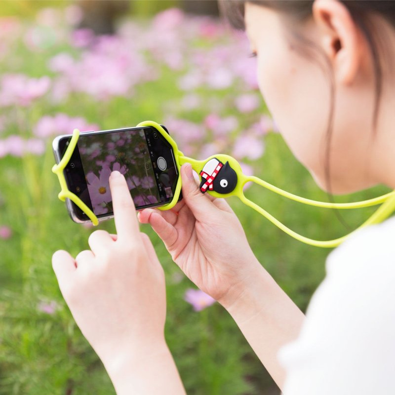 Bone 蹦克 / 颈挂手机绑 手机挂绳 - 手机配件 - 硅胶 多色