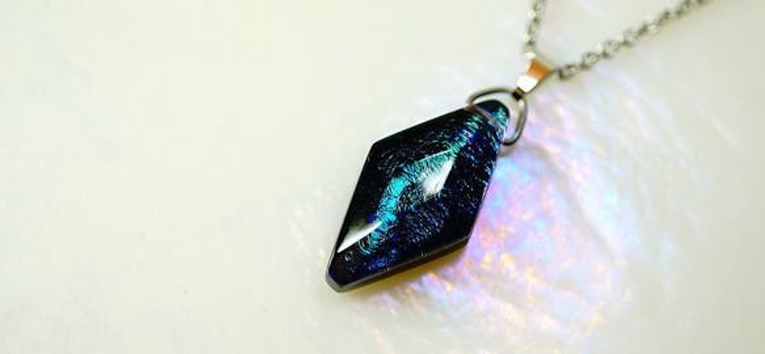 Marine bright jewel - 项链 - 其他金属 