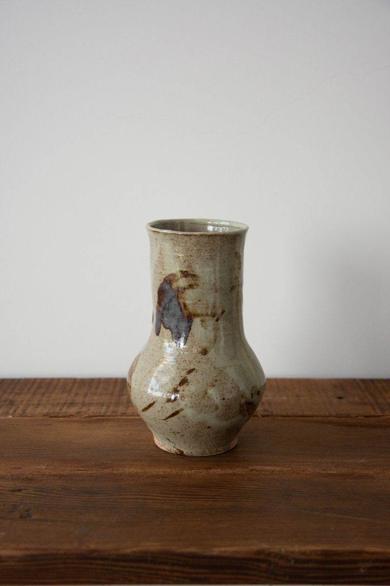 黑化妆花器 - 花瓶/陶器 - 陶 