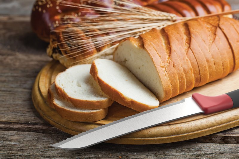 kool - 8吋面包刀 - 厨房用具 - 不锈钢 红色