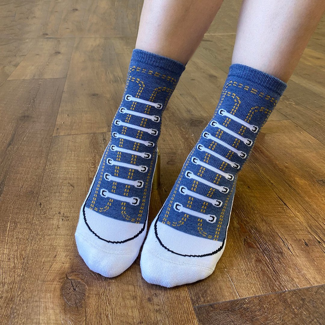 推荐【SOCKS 鞋型袜】JAMES DEAN│中筒袜 男袜 女袜 | 交换礼物 - 袜子 - 其他材质 蓝色