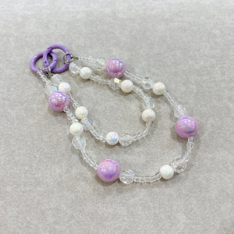 【全馆清仓最高折800】双链/冰雪泡泡 手机背带手机挂绳 - 手机配件 - 塑料 紫色