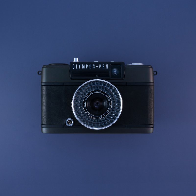 Vintage OLYMPUS PEN EE-3 Long Black Long Black - 相机 - 其他金属 黑色