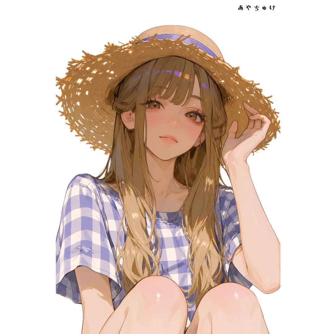 【8 月新款】07-139-0065 人物贴纸 简约夏日女子 - 贴纸 - 纸 
