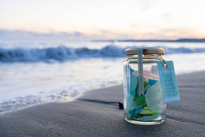 SEA GLASS CANDY sea glass candy set of 8 - 其他 - 玻璃 多色