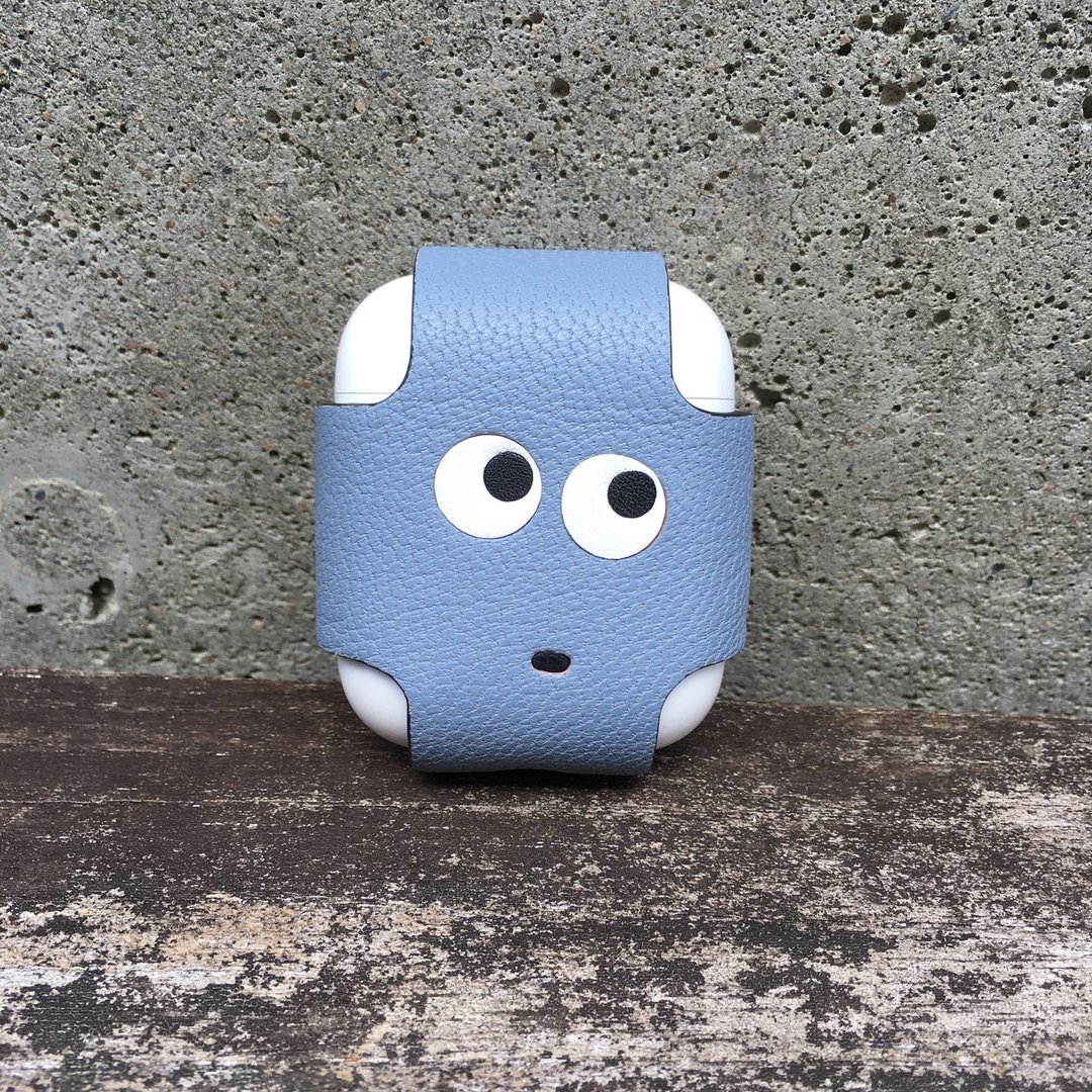 AirPods 真皮 耳机保护套 - 耳机 - 真皮 蓝色