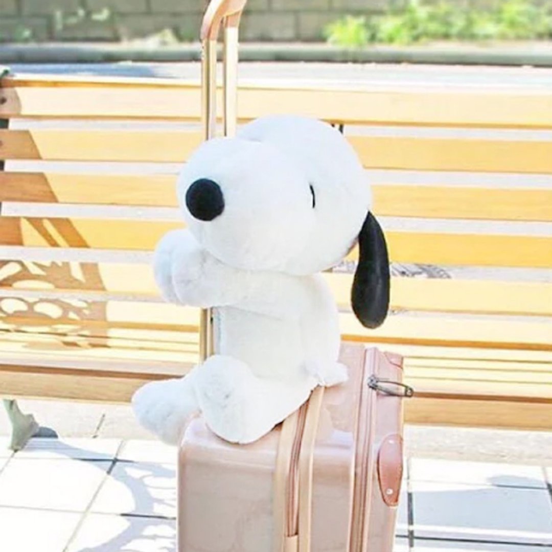 Snoopy史奴比玩偶2用颈枕 旅行U型枕靠枕午睡枕 - 颈枕/旅行枕 - 聚酯纤维 白色