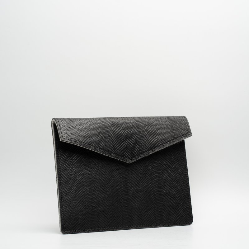 皮套盒。 适用于所有MacBook和iPad型号 - 平板/电脑保护壳 - 真皮 黑色