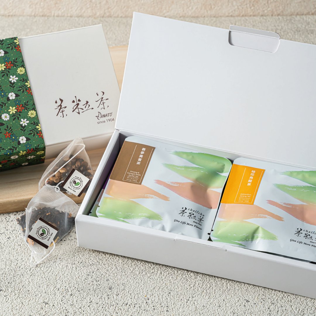 【茶粒茶】午茶时光茶包礼盒(10入) - 茶 - 新鲜食材 白色