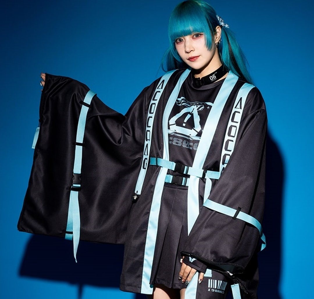 错误代码扣带铃铛振袖羽织和风赛博庞克ACDC RAG台湾代理JA0651 - 女装休闲/机能外套 - 聚酯纤维 