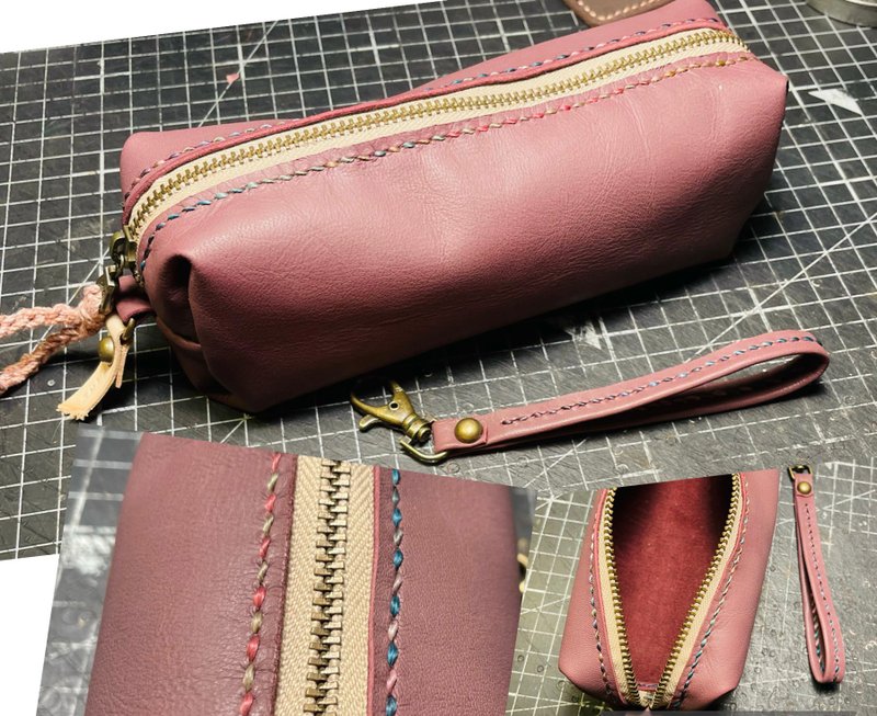 革物制织丨手缝小羊皮笔袋工具袋_另有大容量版 - 铅笔盒/笔袋 - 真皮 