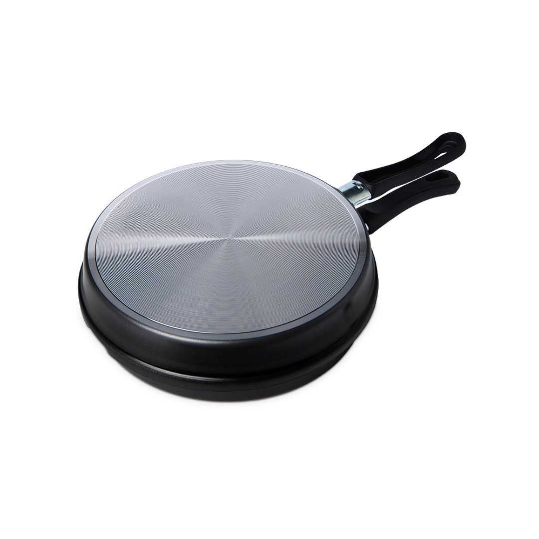 Piardi Home Girafrittata induction系列 欧式烘蛋双面煎锅 24cm - 厨房用具 - 其他金属 灰色