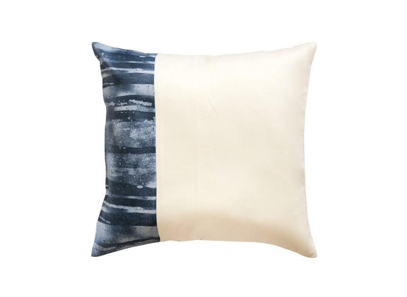 piinpillow - soft beige 16x16 inches pillow cover / 枕頭 套 / ピ ロ ー ケ ー - 枕头/抱枕 - 纸 金色