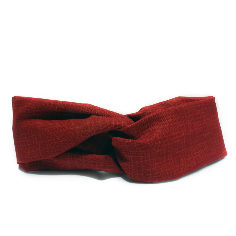 庭院深深深几许 | 发带 - 发饰 - 棉．麻 红色