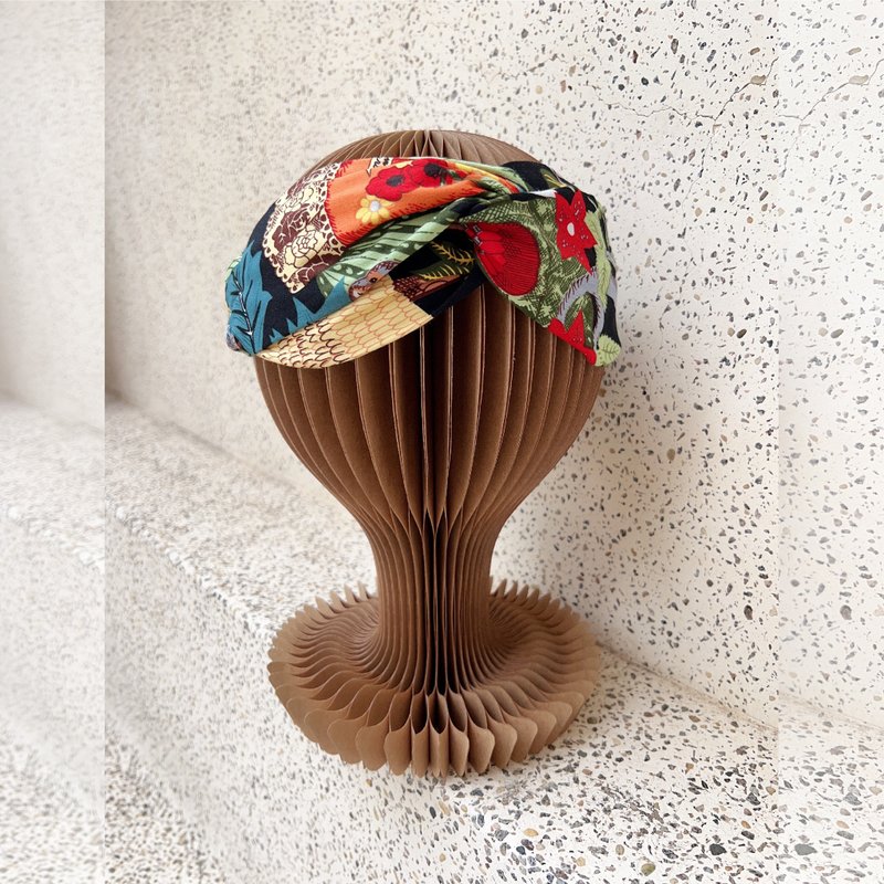 亚热带风情流苏松紧带宽发带 - 发带/发箍 - 棉．麻 多色