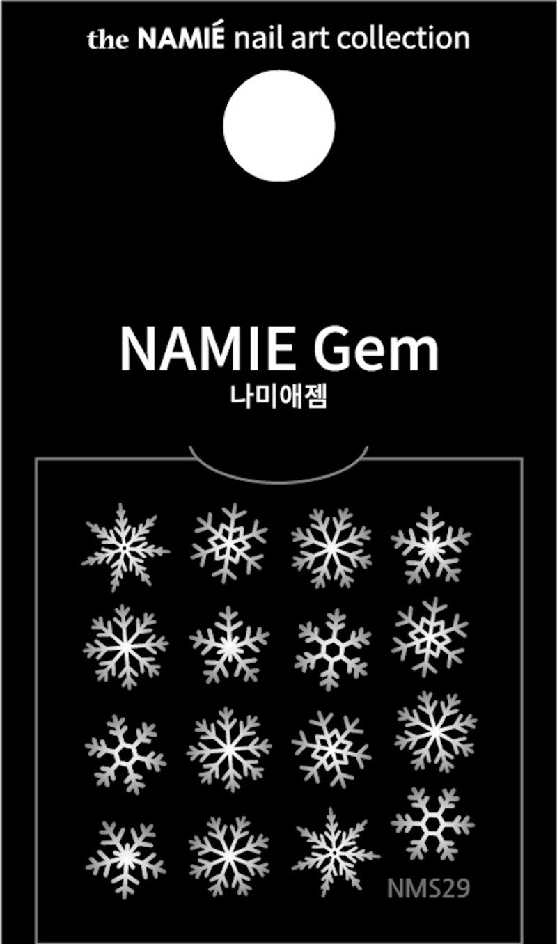 【专业用】NAMIE Gem 美甲装饰艺术贴纸 Normal Metallic 29 - 指甲油/指甲贴 - 纸 金色