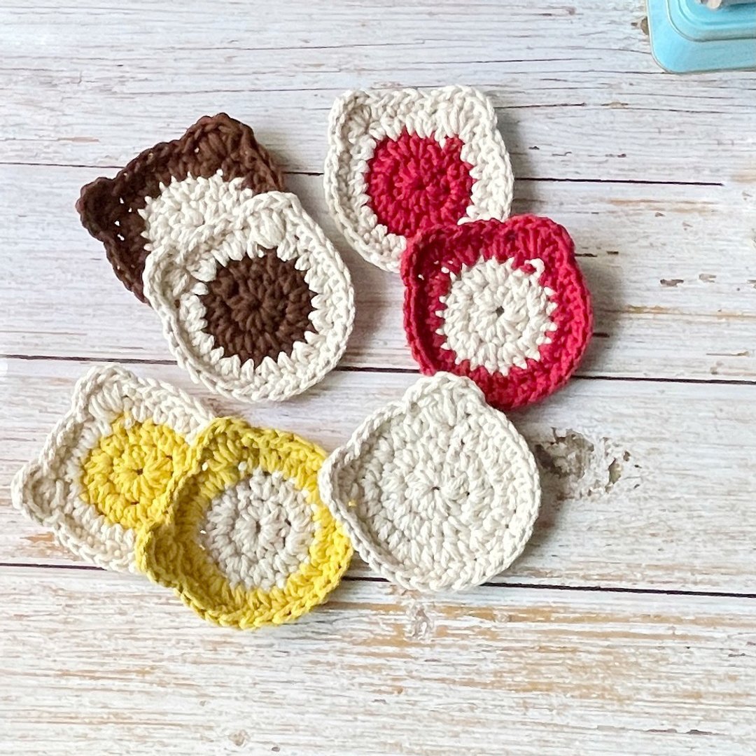 手工钩织造型杯垫【Crochet Coaster】 - 摆饰 - 棉．麻 