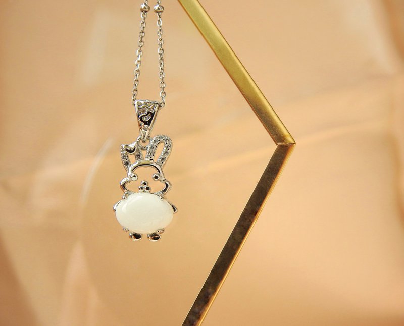 宝贝兔-925纯银 - 项链 - 纯银 银色