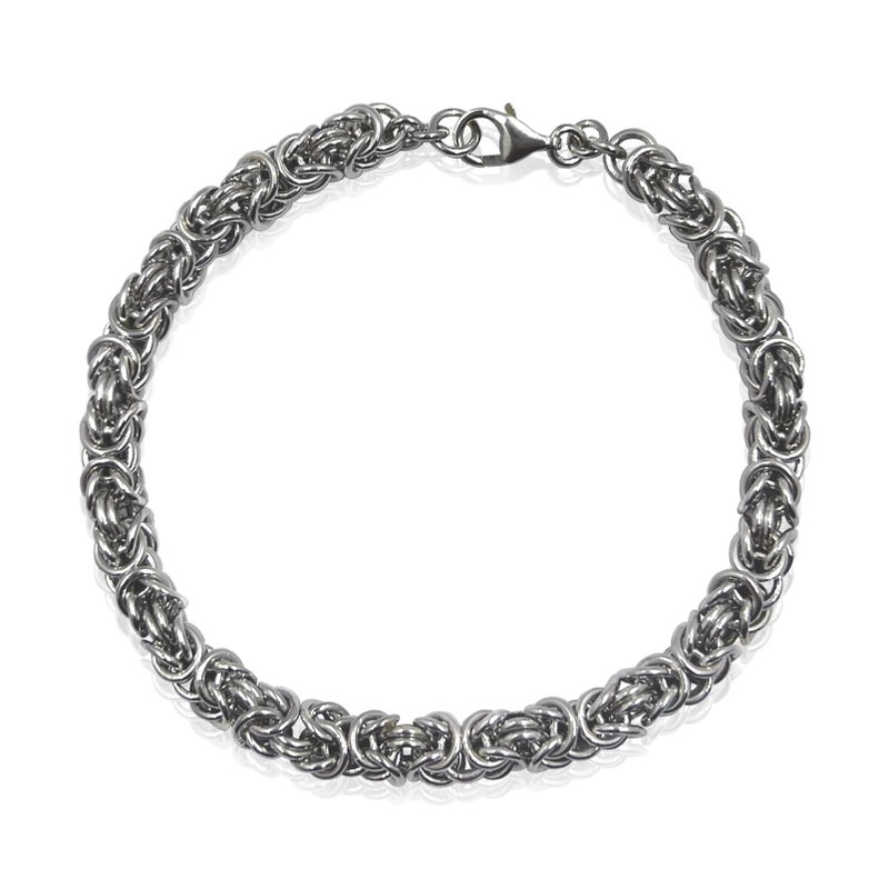 拜占庭 - 手链/手环 - 银 白色