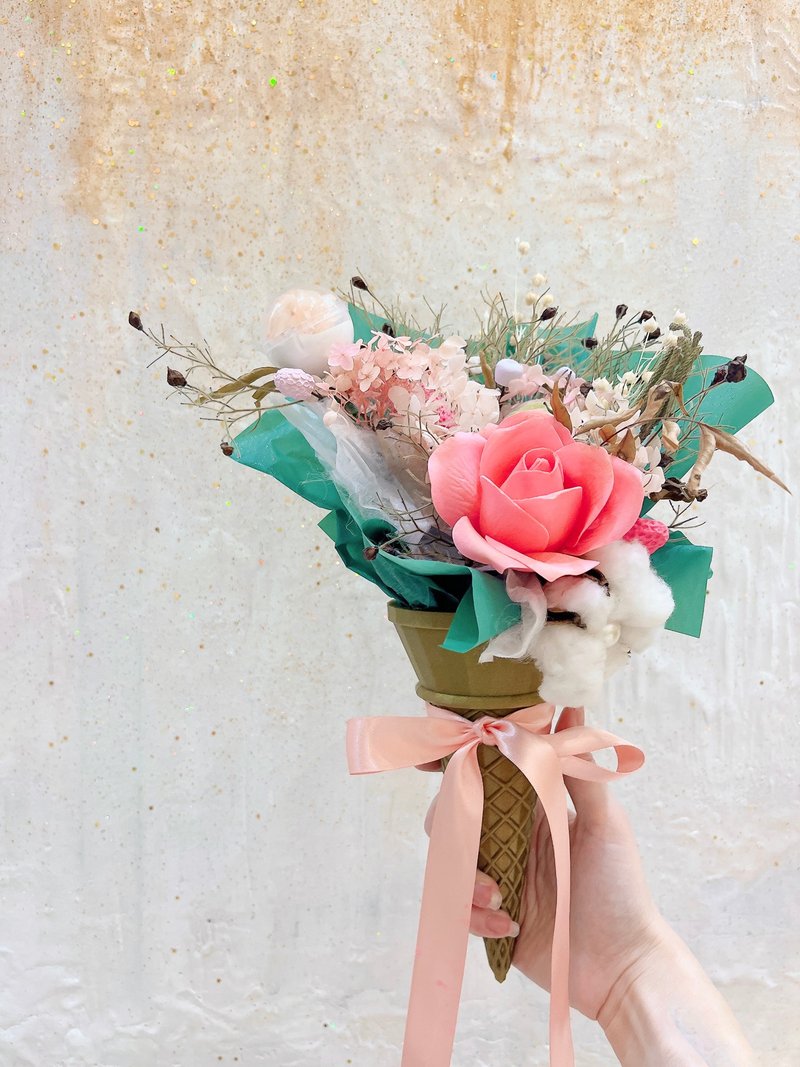 水果冰淇淋扩香花束课程 - 植栽 - 植物．花 