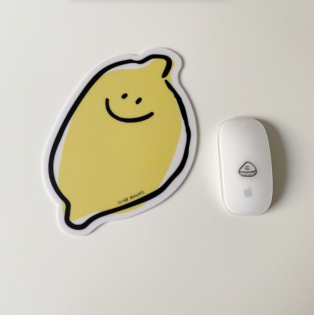 【现货】Semo Lemon Mouse Pad 柠檬鼠标垫 - 鼠标垫 - 其他材质 多色