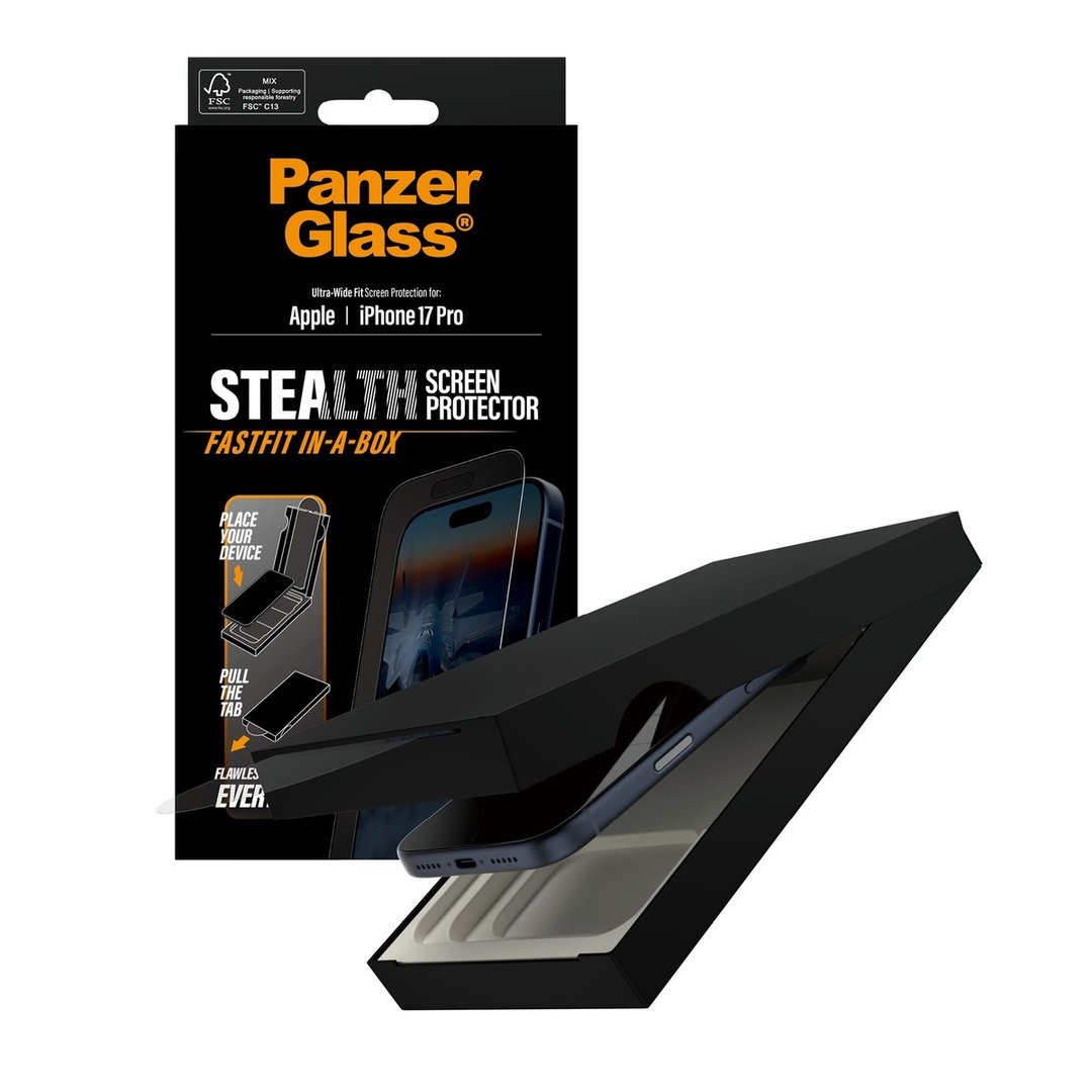 iPhone 17 Pro 系列 【隐形】屏幕保护贴 Stealth Ultra Wide Fit - 手机配件 - 玻璃 白色