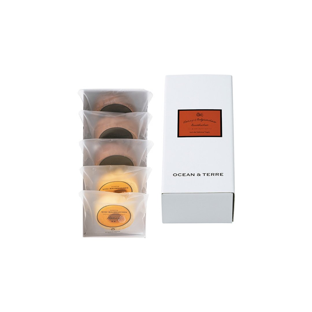蜂蜜比利时巧克力年轮蛋糕礼盒 Honey & Belgiumcoco Baumkuchen - 料理包 - 其他材质 多色