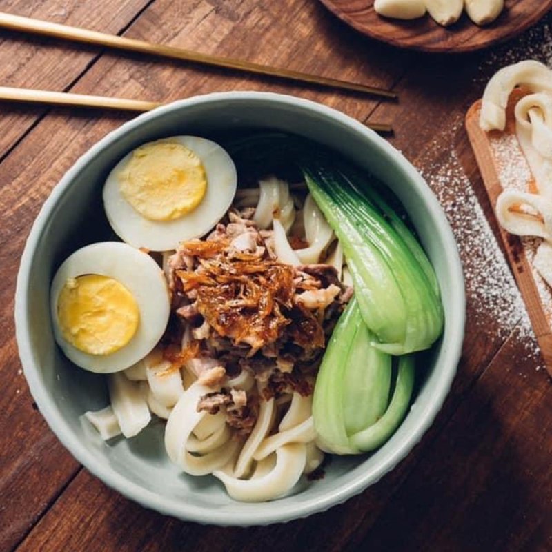 堁夏咖啡-亚洲风香鸭肉宽面(原价160元) - 料理包 - 新鲜食材 白色