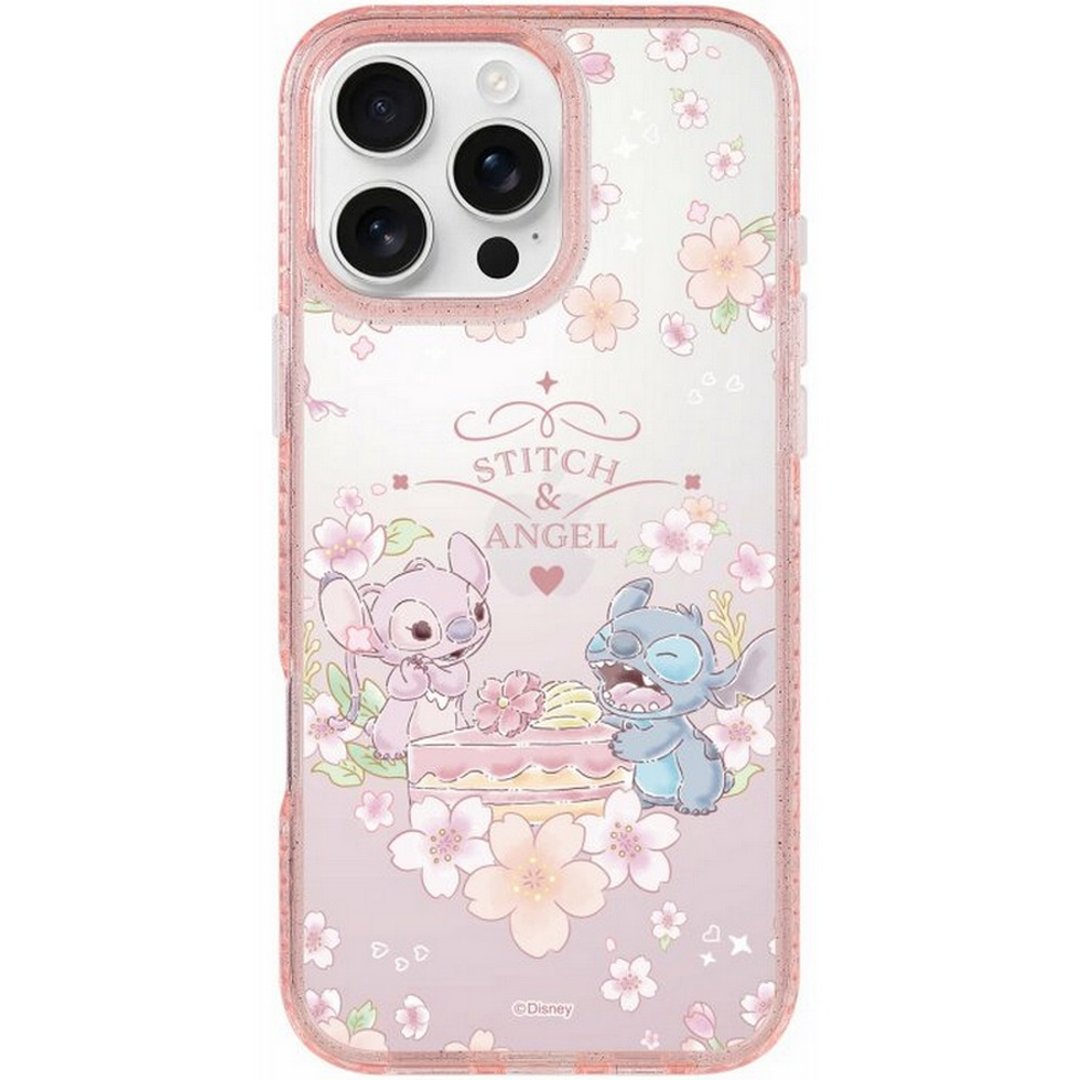 迪士尼 史迪奇 iPhone 16 Samsung S25 气垫标准防摔镜面手机壳 - 手机壳/手机套 - 塑料 多色