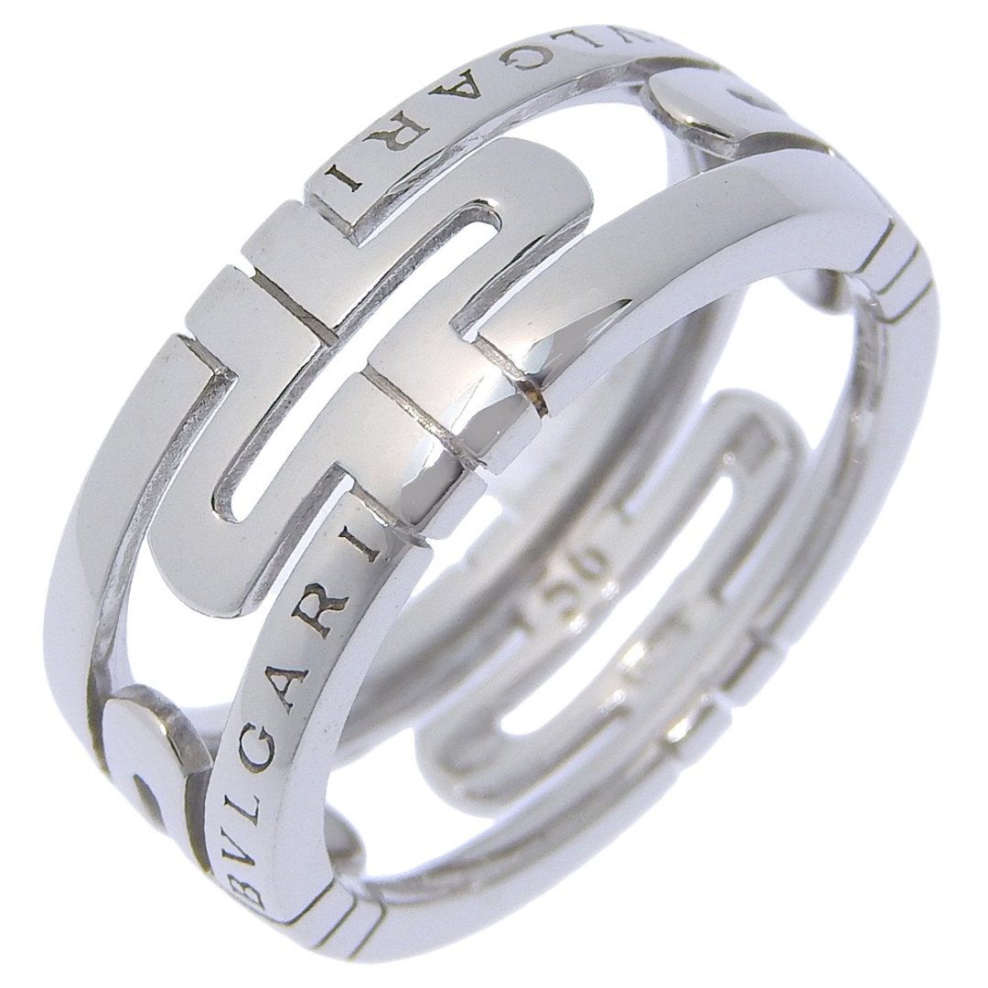 [日本直送] BVLGARI Parentesi 15号戒指 K18WG 约6.8g 男女通用 [二手] - 戒指 - 贵金属 银色
