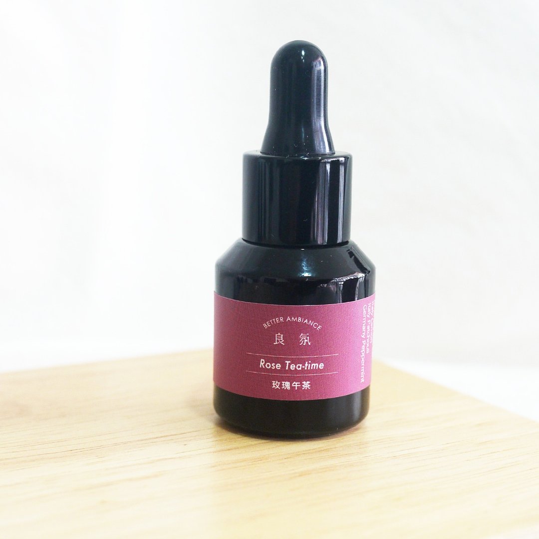 玫瑰午茶 复方精油 15ML - 香薰/精油/线香 - 玻璃 粉红色