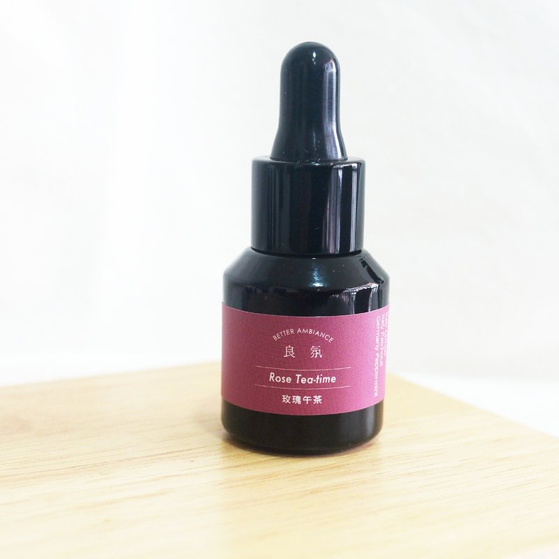 玫瑰午茶 复方精油 15ML - 香薰/精油/线香 - 玻璃 粉红色