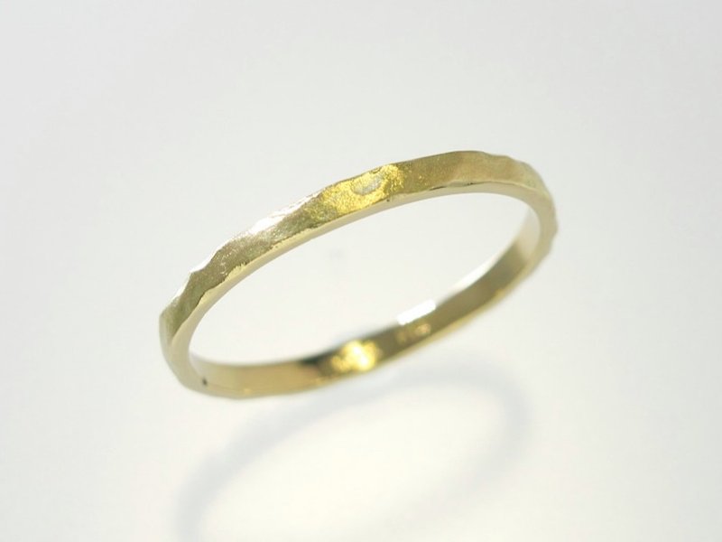 Japan Quality | inGod Stacking Ring Iwa 14K WG - 戒指 - 其他金属 金色