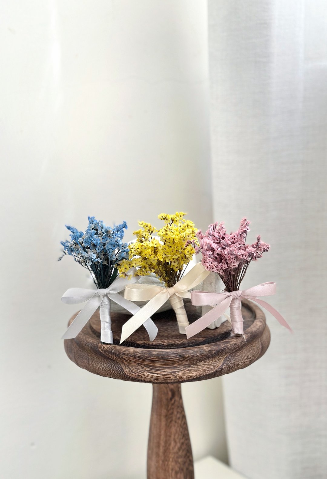 水晶花胸花 伴郎胸花 招待胸花 花童胸花 干燥花 永生花 胸花 - 胸花/手腕花 - 植物．花 