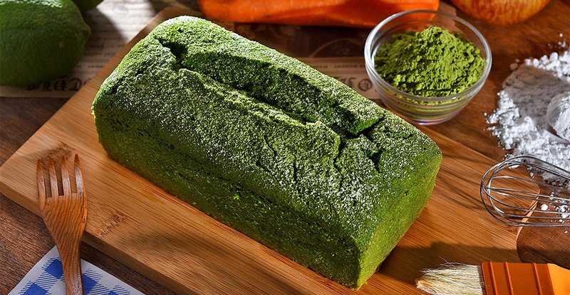 日式抹茶 /米香磅蛋糕 /无麸质 - 蛋糕/甜点 - 新鲜食材 金色
