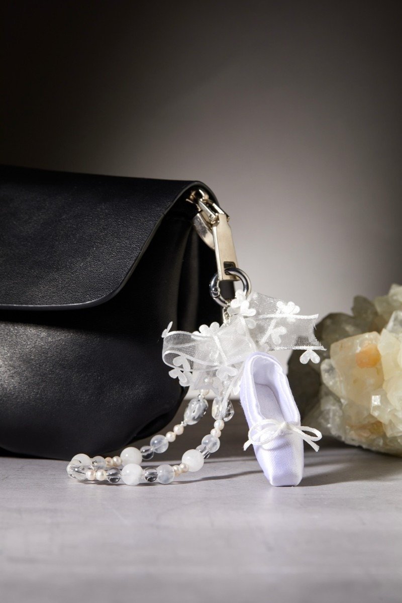 水晶手机錬雾沙仙子 - 手机壳/手机套 - 水晶 白色