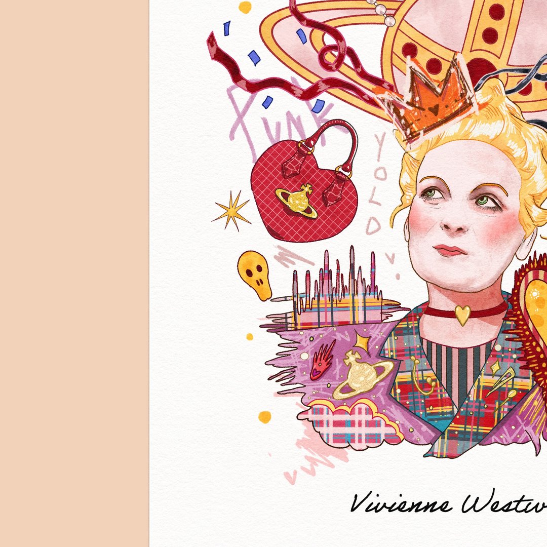 Vivienne Westwood 艺术印刷明信片 - 卡片/明信片 - 纸 粉红色