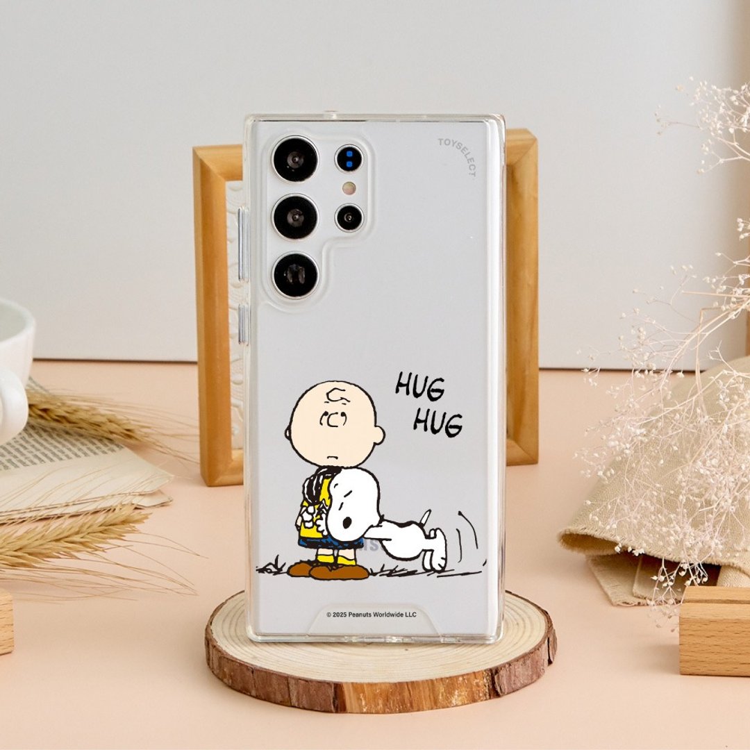 SNOOPY史努比来点抱抱防摔透明SAMSUNG手机壳 - 手机壳/手机套 - 塑料 多色