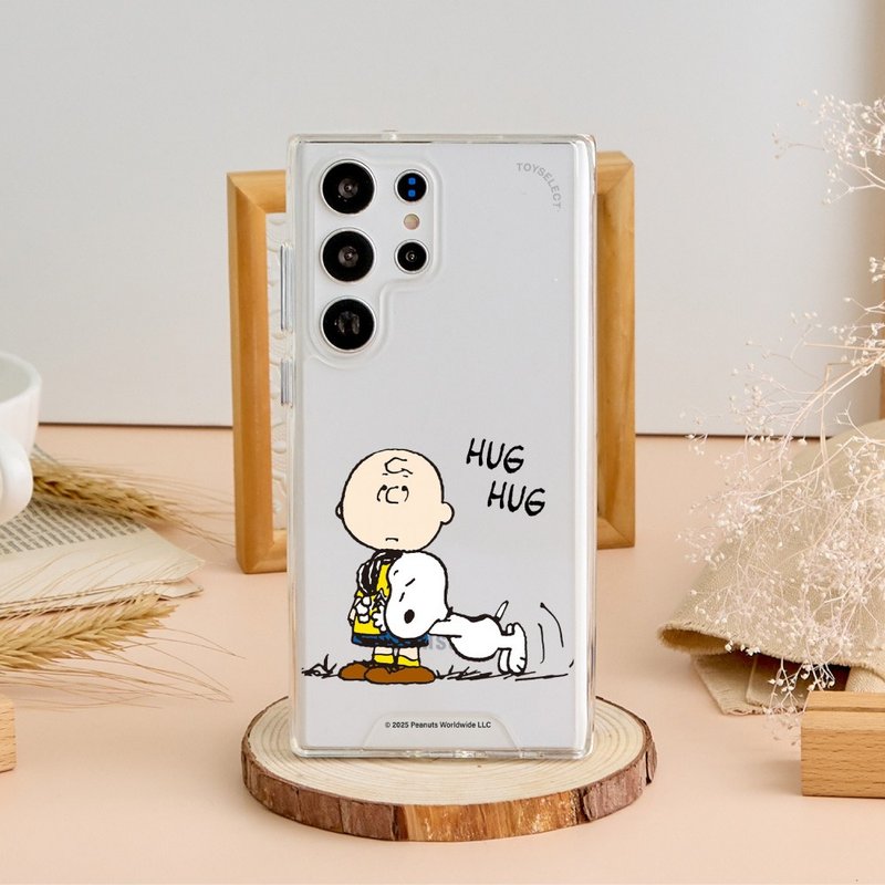 SNOOPY史努比来点抱抱防摔透明SAMSUNG手机壳 - 手机壳/手机套 - 塑料 多色