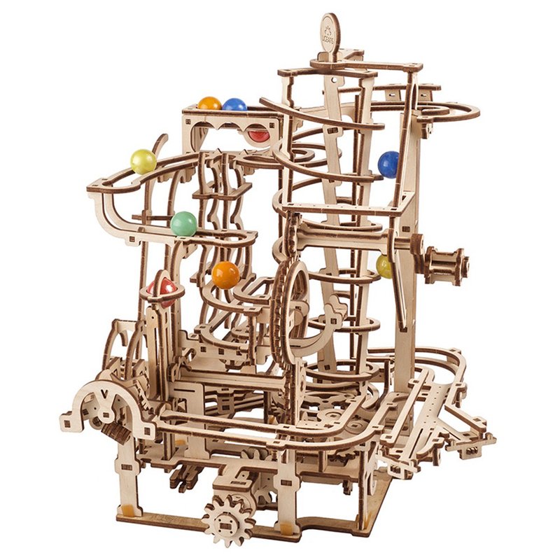 /Ugears/ 乌克兰木制模型 疯狂弹珠台4号-上升螺旋 - 木工/竹艺/纸艺 - 木头 