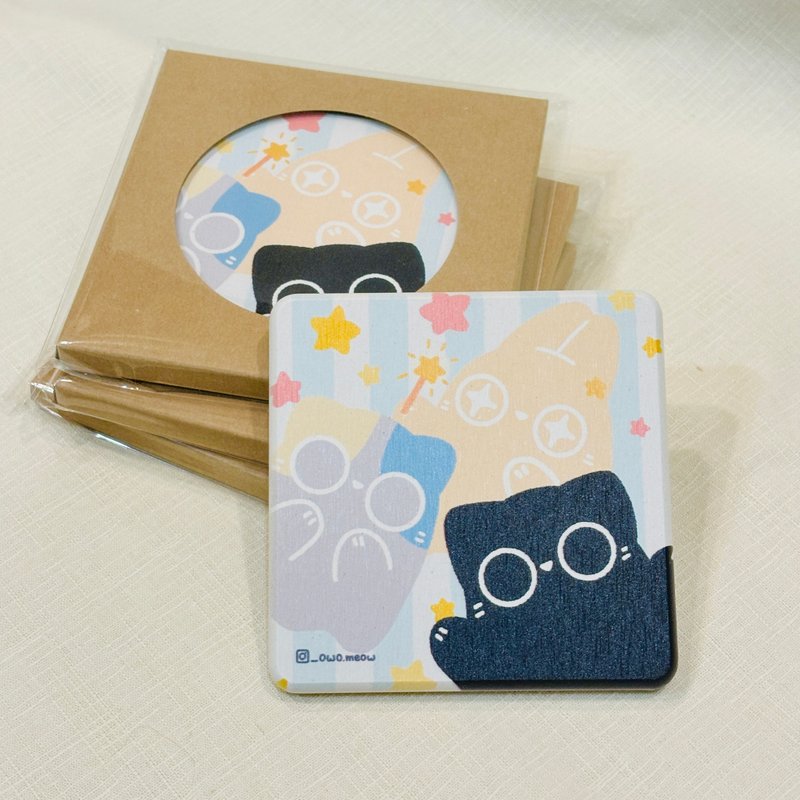 【U灵猫】U灵猫硅藻土杯垫 - 杯垫 - 其他材质 