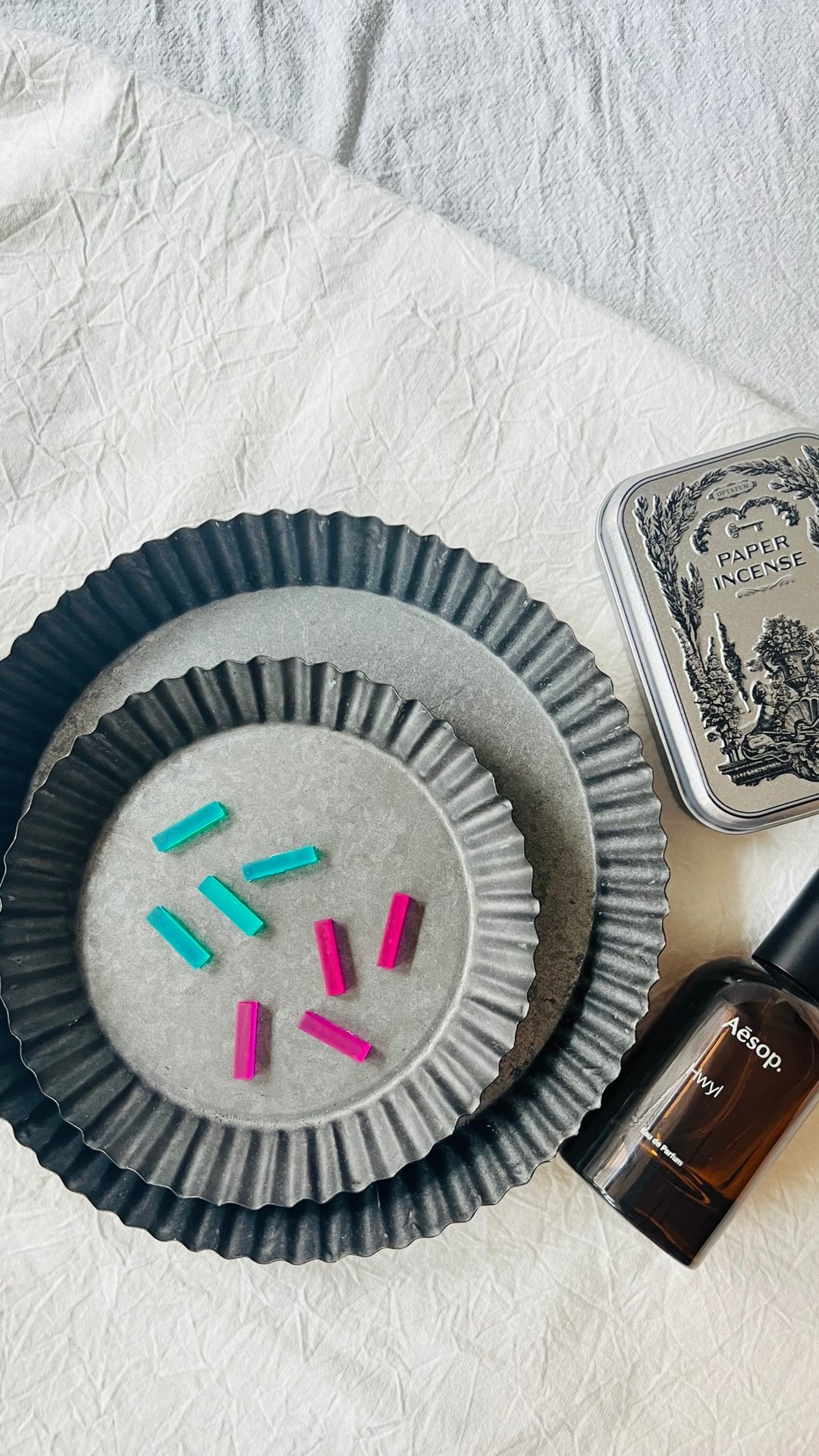 线条里的态度 uv胶 手工耳环 抗过敏 - 耳环/耳夹 - 树脂 