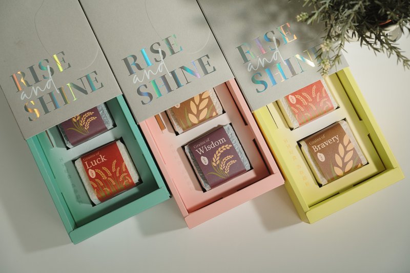 【Rise and Shine 日日好食 为你谷粒】质感谷米礼盒 - 五谷杂粮/米 - 其他材质 