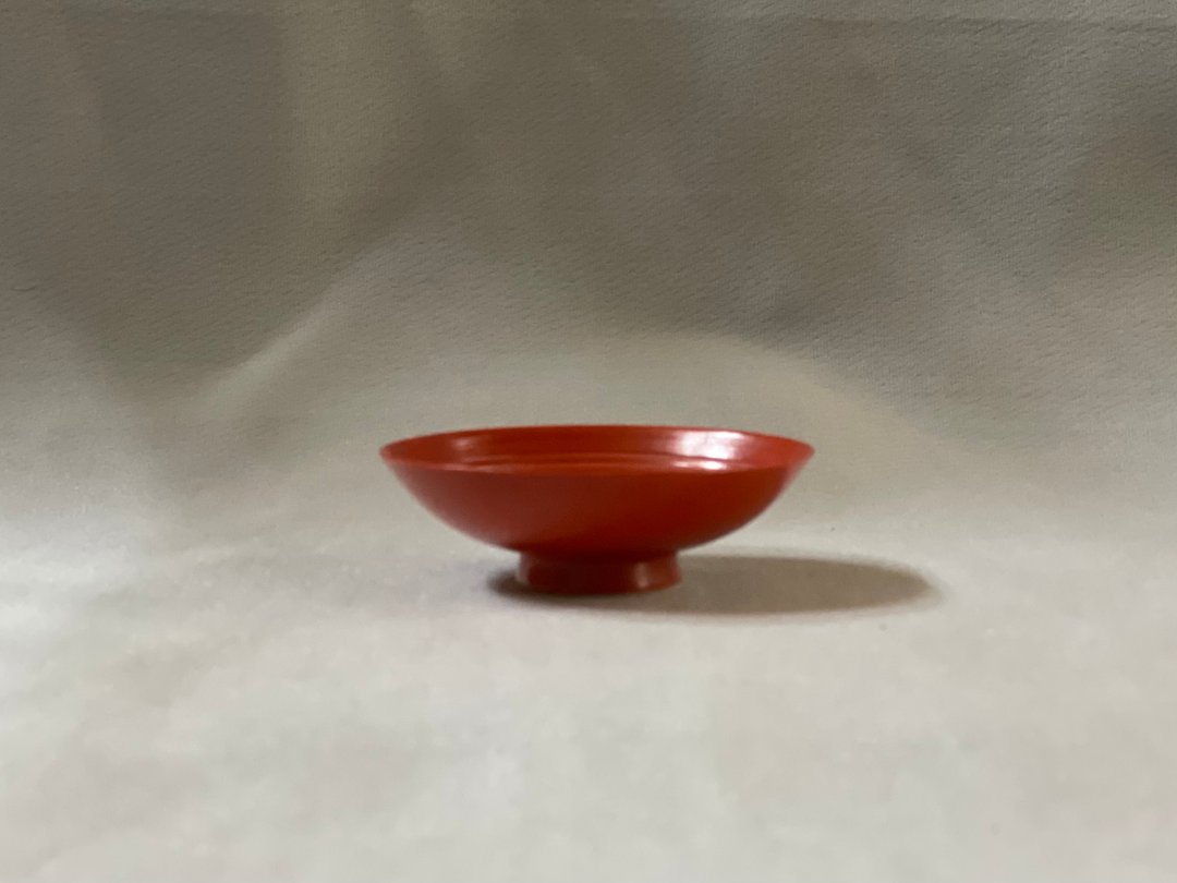 vermilion cup - 酒杯/酒器 - 瓷 红色