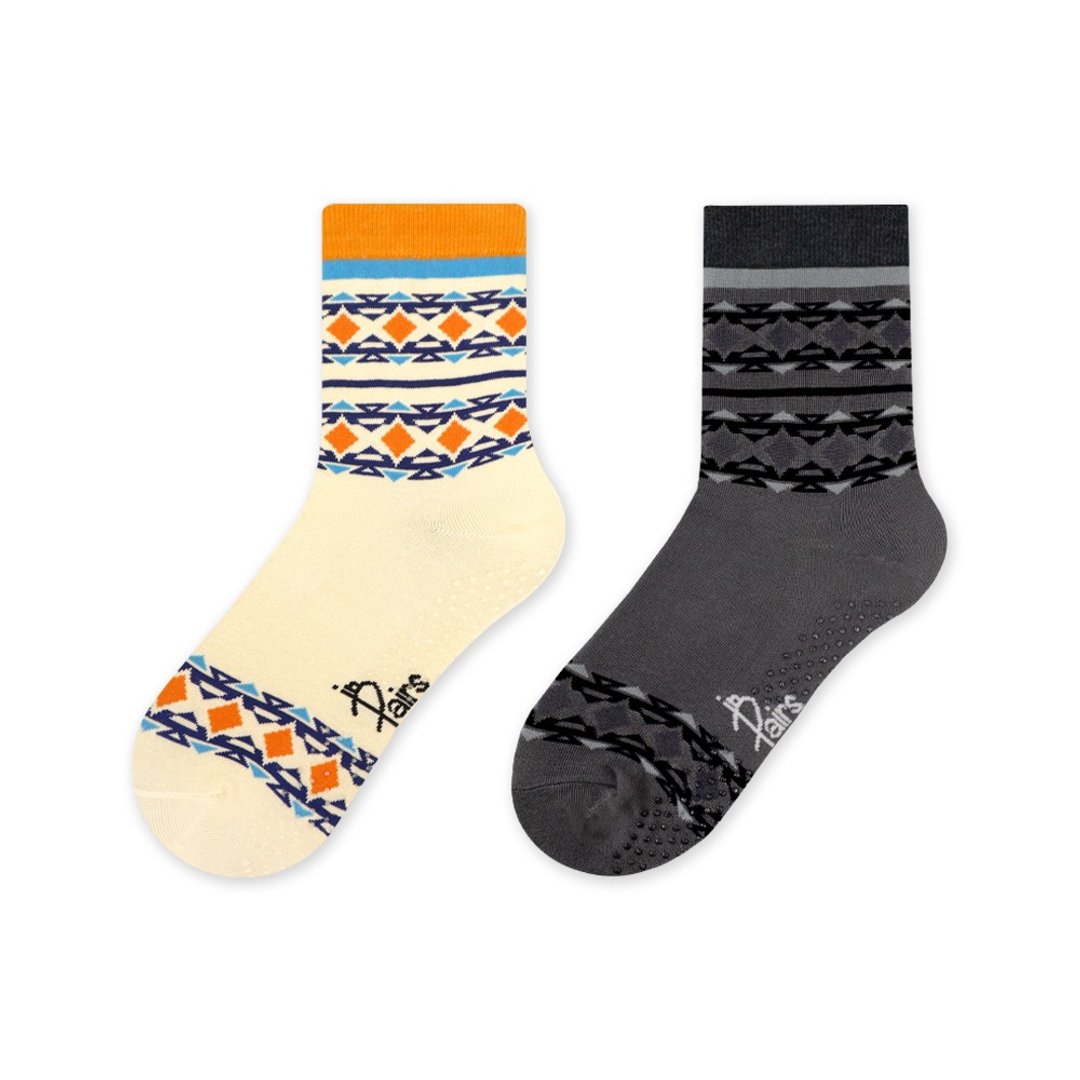 【in Pairs】归燕 | 童袜 中筒袜 袜子 潮袜 防滑点点 止滑 - 袜子 - 棉 多色