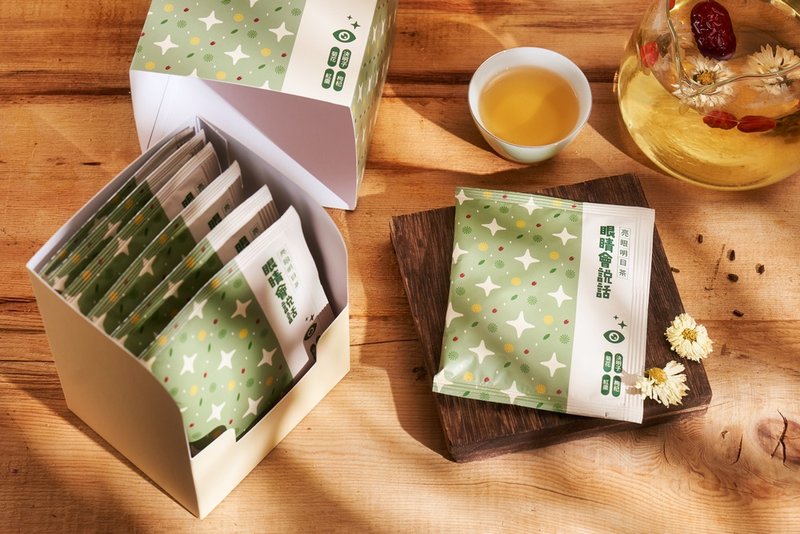 【享嘉】炯炯爱追剧 | 无糖 无负担 汉方茶| 菊花 枸杞 复方茶 - 茶 - 植物．花 绿色