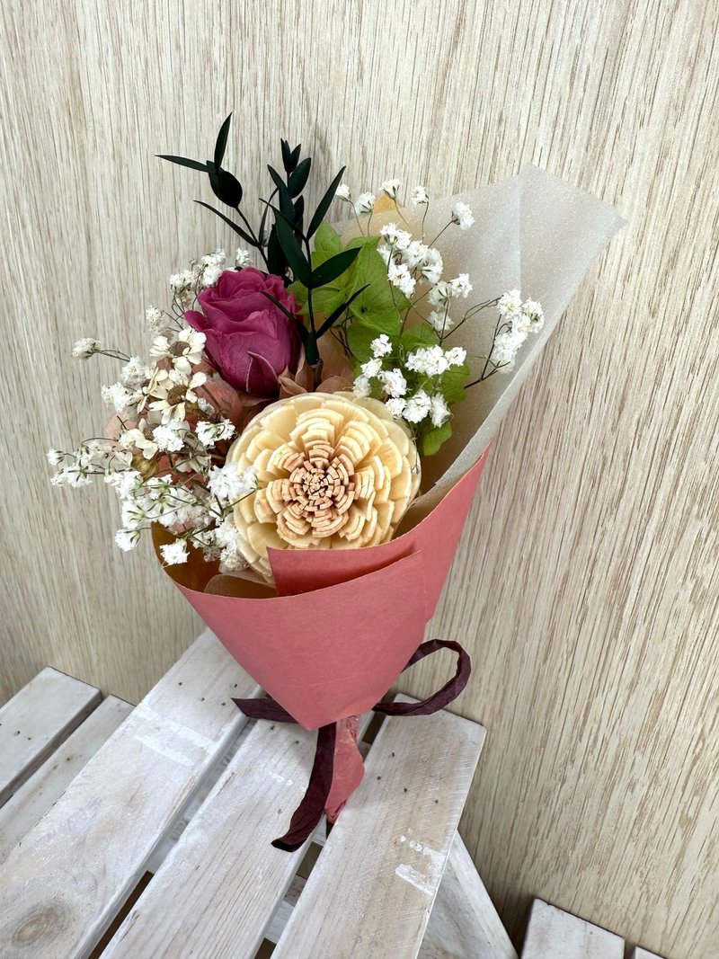 毕业季主题花卉 扩香索拉花小花束-3 - 干燥花/捧花 - 植物．花 