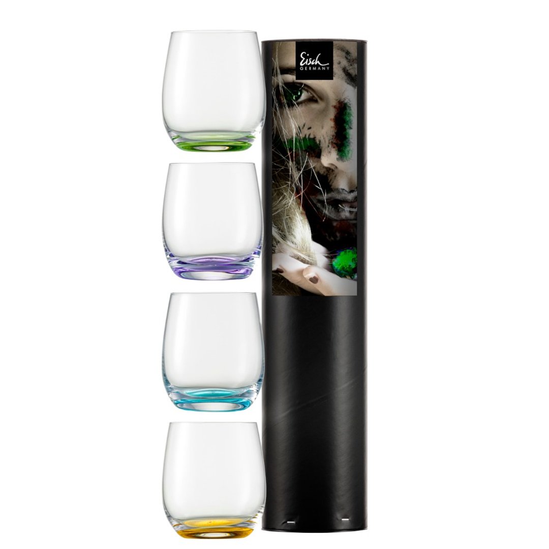 【Eisch】福利品 德国Jessica 4色平底杯 - 酒杯/酒器 - 玻璃 